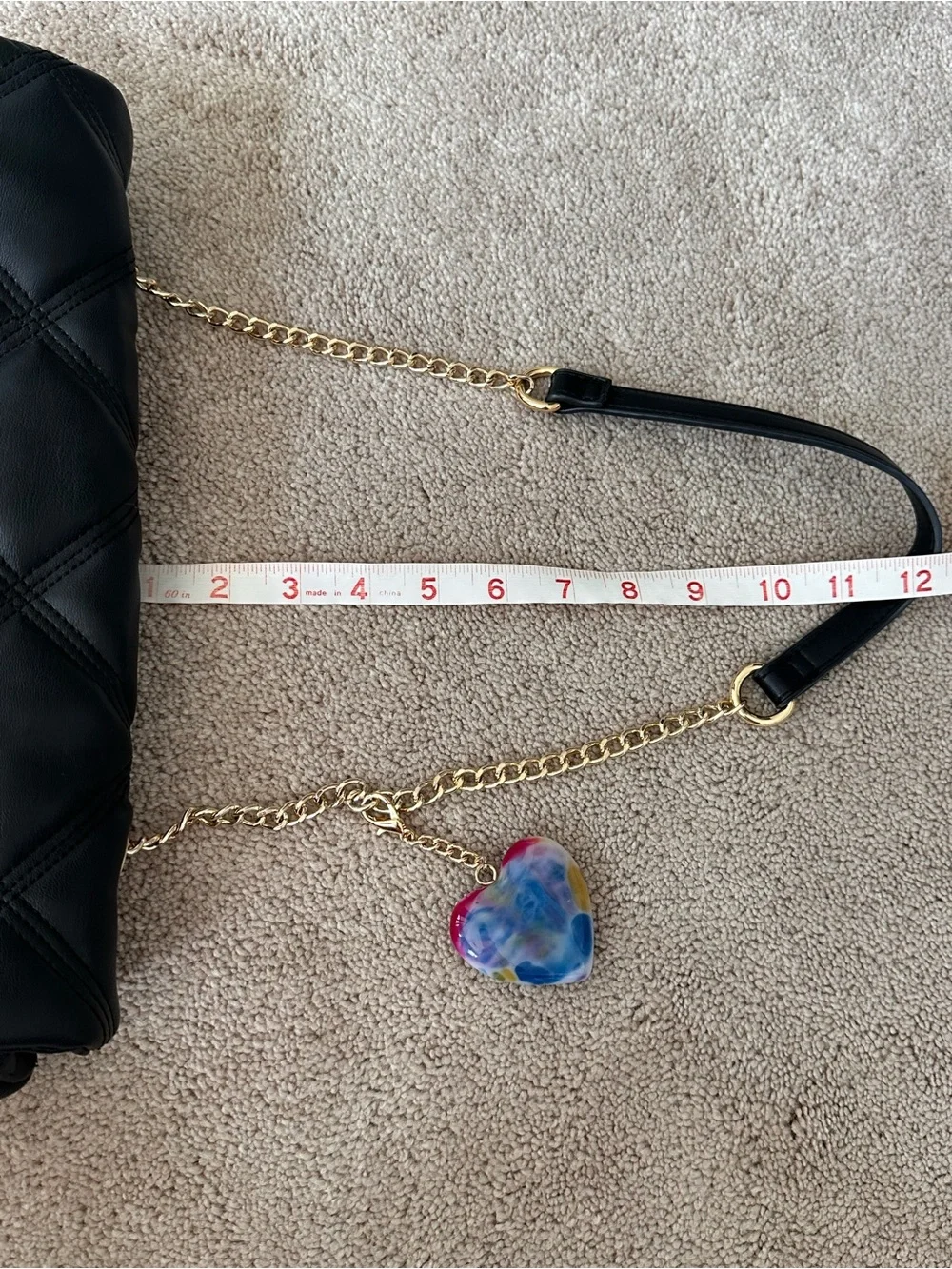 Betsey Johnson classic quilted